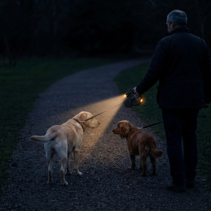 PawLead Dual Retractable Leash