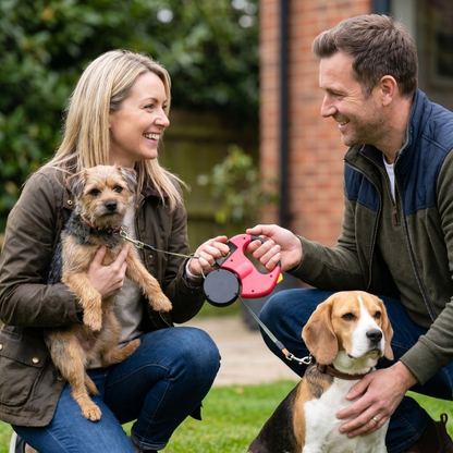 PawLead Dual Retractable Leash