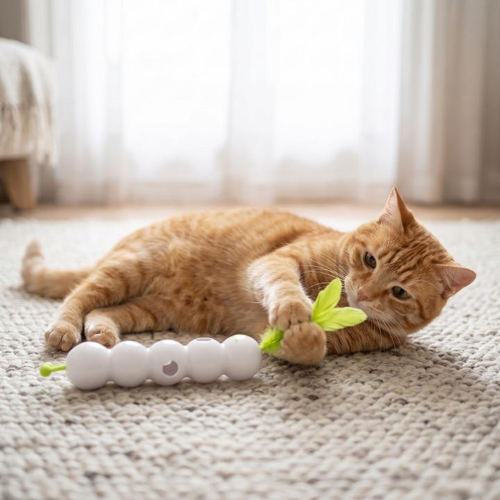 PawWorm Interactive Cat Toy