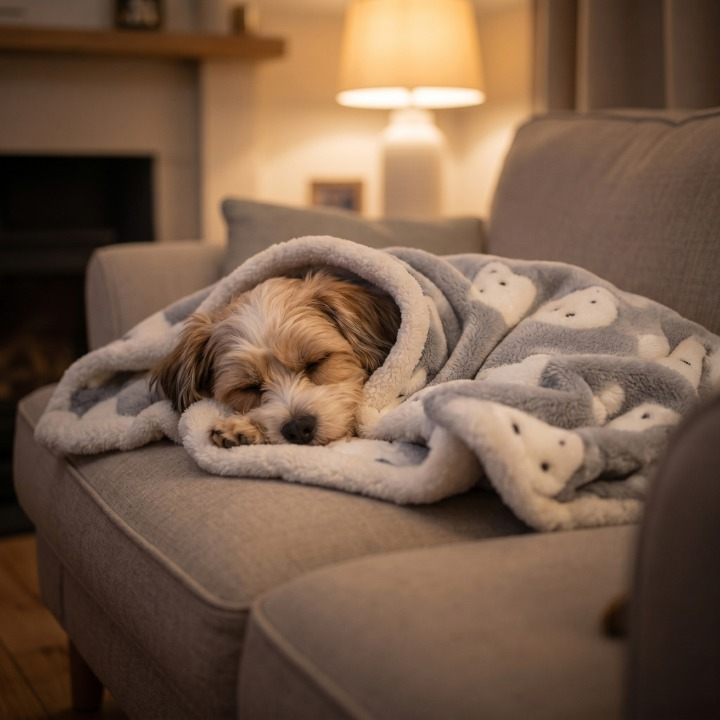 PawCloud Flannel Sleeping Mat