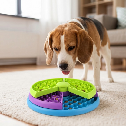 PawBowl Puzzle Feeder